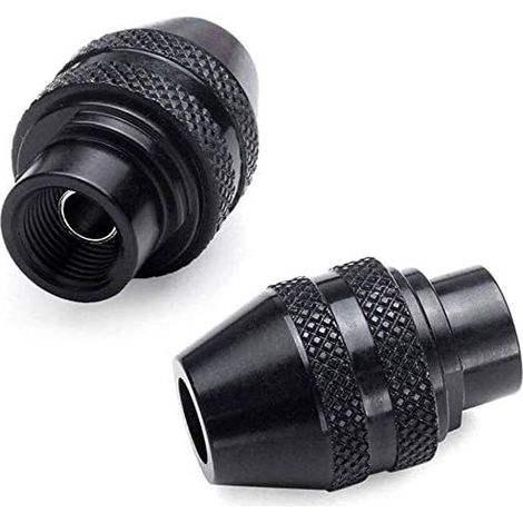 2er-Pack Universal-Schnellspannbohrfutter Multi-Schnellwechselwerkzeug für Dremel 4486 Rotationswerkzeuge 3000 4000 7700 8200
