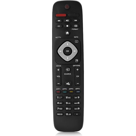 Télécommande universelle de remplacement URMT39JHG003 pour téléviseur Philips (1/5)