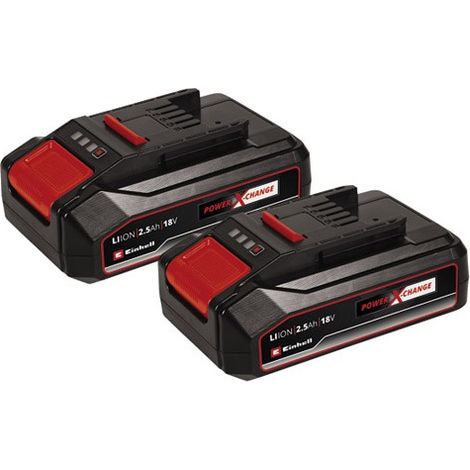 -CAHERSA- BATERIA REPUESTO 18V PXC Twinpack 2,5 Ah en caja carton EINHELL (1/10)