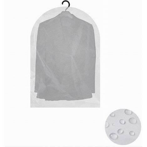TRADE SHOP - Set 3 Pz Custodia Sacca Copriabiti Copri Abito Vestito Giacca 60x80cm Eva 87409 -