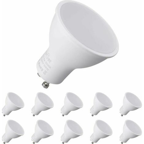 Lampadine LED GU10, equivalenti a 7W (70W), 550 ml, luce calda - AquaForge (1/5)