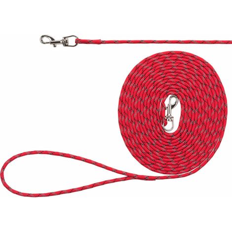 Correa de rastreo Trixie Junior Rojo 4 m (1/5)