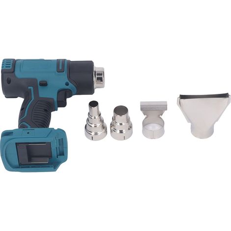 Pistolet à air chaud sans fil 350W à batterie lithium, affichage numérique LCD HD haute puissance pour BL1830B. (1/5)