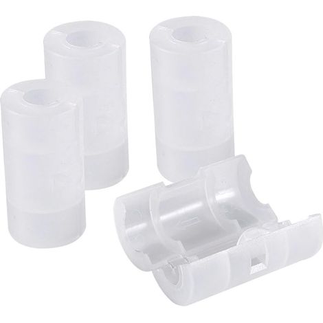 4pcs Boîtiers De Convertisseur De Batterie, AA à Taille C Adaptateurs De Batterie Support Commutateur Boîtiers De Convertisseur Boîtier Blanc (1/5)