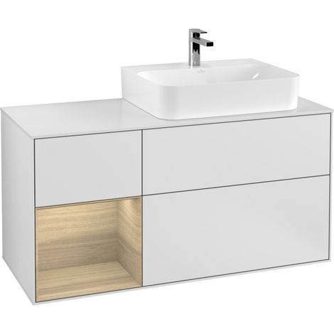 Villeroy & Boch F141PCMT Meuble sous-lavabo Finion F14