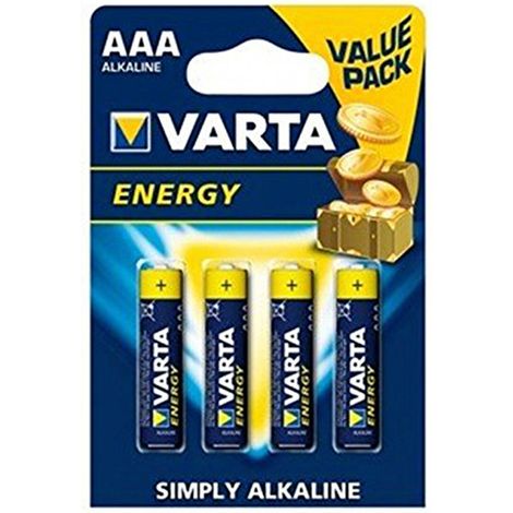 Varta 4103-LR-03 AAA Alkalibatterien 4 Einheiten 1,5V