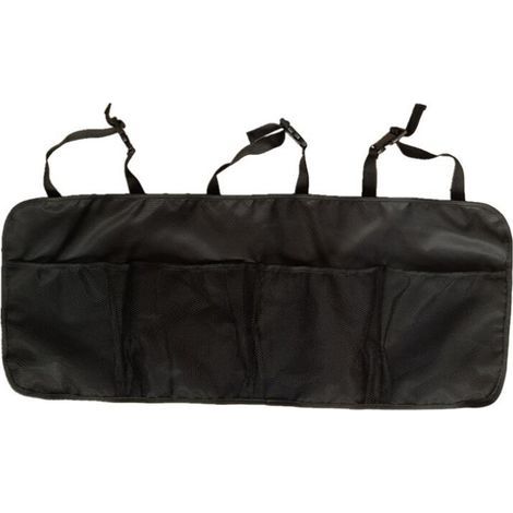 Sac organisateur de coffre de voiture, sac de rangement pour voiture, pochette de coffre de voiture, sac organisateur de voiture étanche, grande élasticité, structure en forme de tige adaptée aux SUV, (1/5)