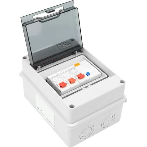 Disjoncteur de fuite, disjoncteur 2 voies 40 A 30 mA RCD 2 MCB 6 A + 16 A (1/5)