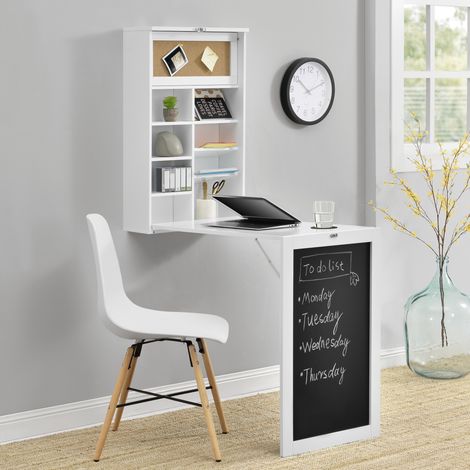 Escritorio Plegable de Pared Kläppen con Corcho y Pizarra - 80 x (1/5)