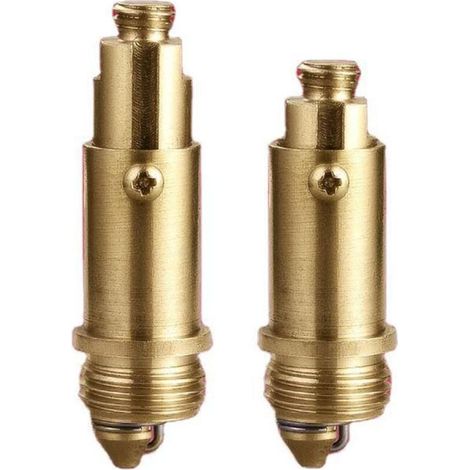 1 x boulons à clic pour lavabo, lavabo, baignoire, évier, bonde à clic, boulon à ressort en laiton pour la plupart des éviers, baignoires, bondes de lavabo (1/4)