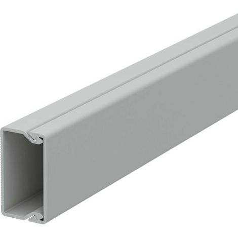 OBO Bettermann Vertr Wand+Deckenkanal m.Obert. 20x35mm,PVC WDK20035GR 2 Stk