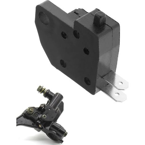 Interrupteur de Frein Droit de Moto,Interrupteur de feu de Freinage,Kit D'interrupteur D'arrêt de Lumière de Maître-cylindre de Frein Hydraulique de Motos,Convient aux Motos,Scooters (1/5)