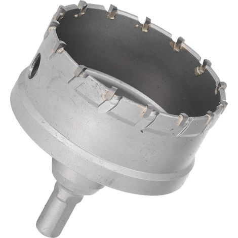 Scie cloche à dents en carbure de tungstène, foret industriel TCT pour métaux épais, 70 mm (1/5)