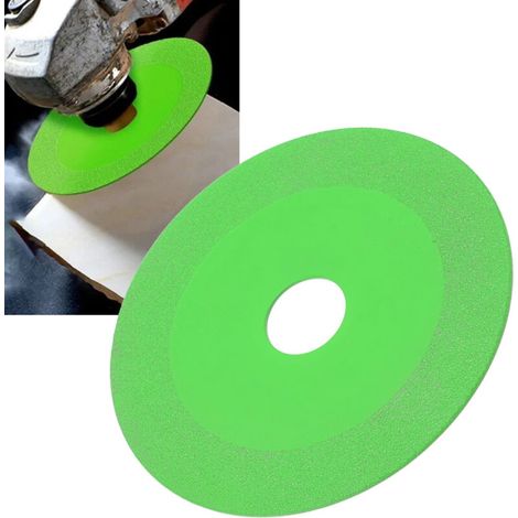 Lame à Diamant Ultra-fine pour Coupe de Vitre, Jade, Cristal, Céramique - Disque de Coupe 100mm Diamètre avec Aperture 20mm - 1mm Épaisseur pour Meulage Précis et Sans Débris