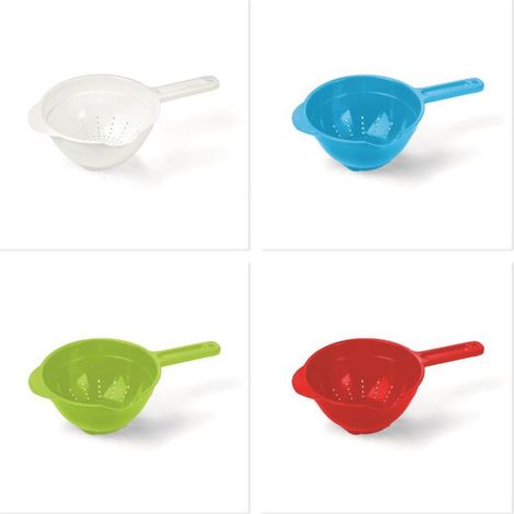 1 Pezzo Colapasta Scolariso in Plastica 16 cm 4 Colori Veca
