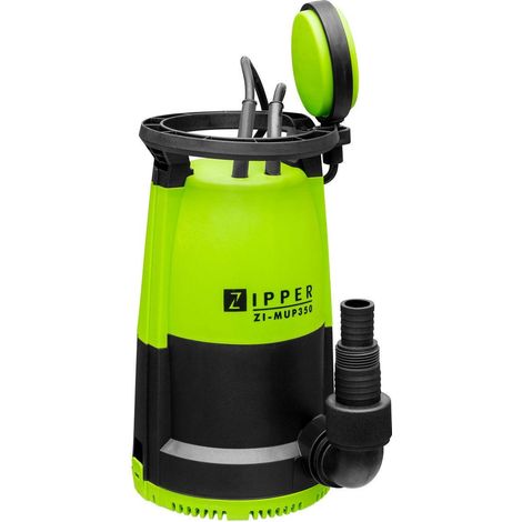Elettropompa 3 in 1 sommersa x acque chiare e sporche 350w Zipper zi-mup350