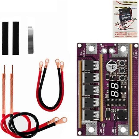 Soudeuse par points DIY. carte de commande pour machine à souder par points. 99 vitesses réglables (1/5)