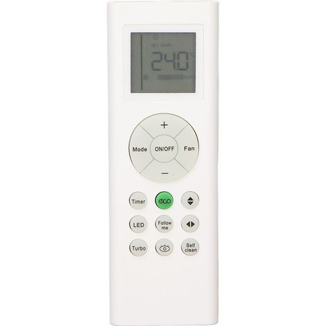 Télécommande multifonction de remplacement pour climatiseur Midea RG66B3 2H BGEF