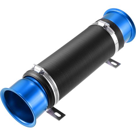 76 mm (3 Zoll) Auto-Luftschlauch, Kaltluftansaugschlauch für Turbolader, blau – 1 Stück