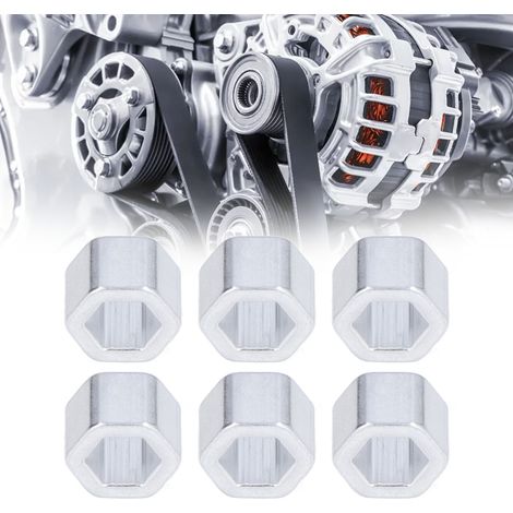 Lot de 12 joints hexagonaux en aluminium de 8 mm, 3520-4012-0080 (1/5)