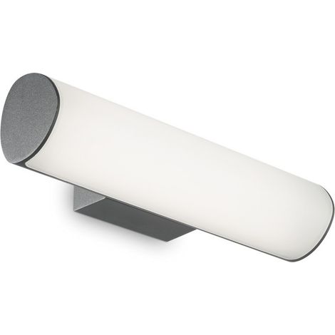 Ideal Lux ETERE - Aplique de exterior LED integrado 1 luz Antracita 3000K IP44