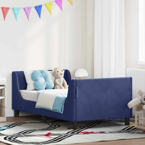 Cama para niños con cabecero Azul Policía 80 x 160 cm (1/5)