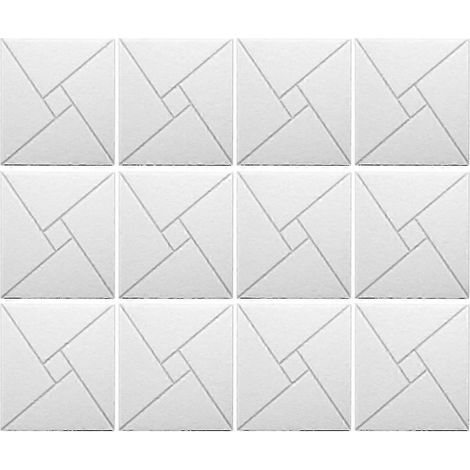 Lot de 12 panneaux acoustiques autocollants, panneaux en mousse insonorisante 30,5 x 30,5 x 1 cm, dalles absorbant le son (1/5)