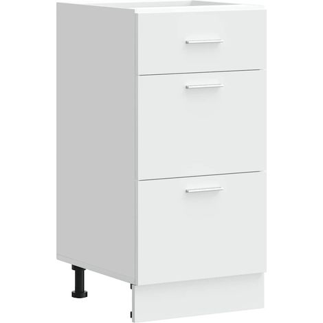 Maison Exclusive - Armadio Inferiore “Lyon” Bianco 40x46x81,5 cm