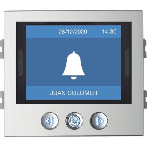 Display Duox Plus con directorio electrónico y sistema de 2 hilos digital
