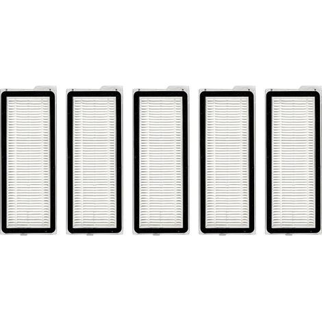 (5 Stück) QV 35A, Q Revo S Ersatz-HEPA-Filter für Roborock Saugroboter QV 35A, QV35S, Qrevo MaxV, Qrevo S, Qrevo Plus, Qrevo Pro, Qrevo Curv Filterkit, Zubehör-Filterkit (1/5)