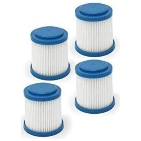 Filtre de rechange lavable plissé pour aspirateur VPF20 compatible avec les aspirateurs balais sans fil 2 en 1 SMARTTECH BLACK+DECKER Comprend 4 pièces de rechange haut de gamme pour certains modèles (1/4)