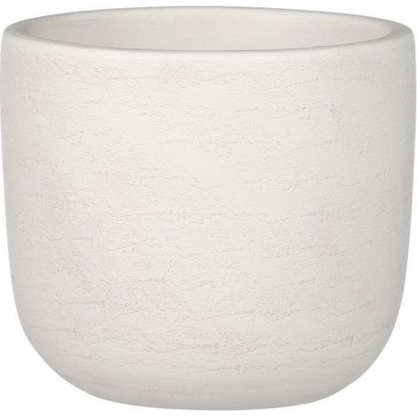 Mica Blumentopf Nora off white 16 x 17 cm (1/2)