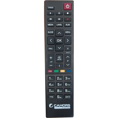 CAHORS Télécommande TVS8100HD FTA / Compatible TEOX VEOX