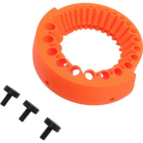 Affûteur de forets pour perceuse électrique, accessoire de meulage compatible avec meuleuse d'angle de 125 mm (1/5)