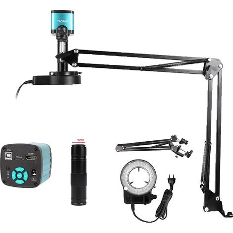 Digitalmikroskop, 150-fache Vergrößerung, einstellbares Monokular, BD48MP-150X Komplettset (1/2)