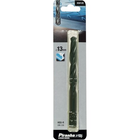 BLACK&DECKER - PUNTA PER TRAPANO HSS-R 13MM