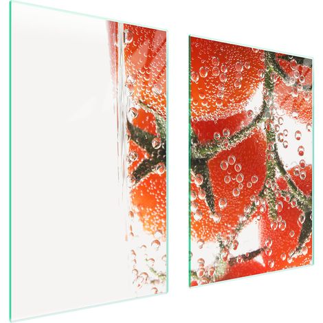 Assiette de protection en verre pour la cuisine, 65 x 52 mm, pour tomates (1/5)