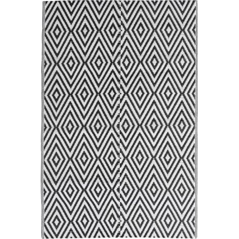 Maison Exclusive - Outdoor-Teppich ARAKIL Schwarz 140x200 cm PP