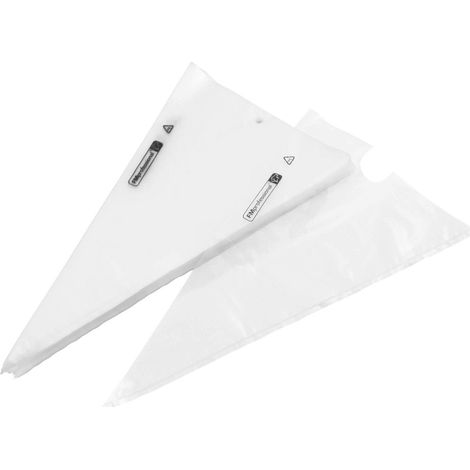 Lot de 100 poches à douille jetables 50 cm FM Professional