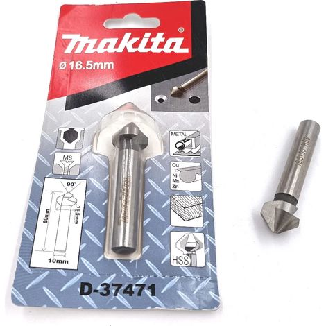 SVASATORE MAKITA 3 TAGLIENTI HSS D.16,5 X VITI M8
