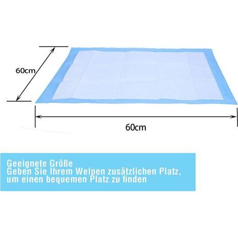 40 tapis absorbants pour chiots (60 x 60 cm) (1/4)