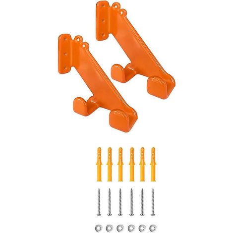 Support mural pour tronçonneuse, rangement dans le garage (lot de 2) (1/5)