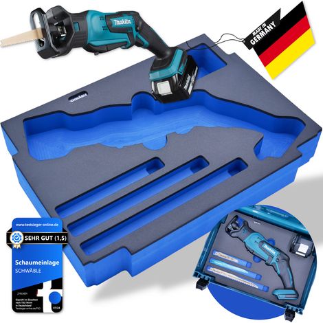 SCHWÄBLE® Schaumeinlage Schaumstoffeinlage für Makita Akku-Säbelsäge DJR183 (1/5)