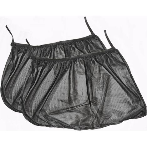 4 pare - soleil avant et arrière de voiture, couverture solaire de poussette, chaussettes de protection solaire de voiture, filet solaire de voiture, filet anti - UV anti - moustique, taille universel (1/5)