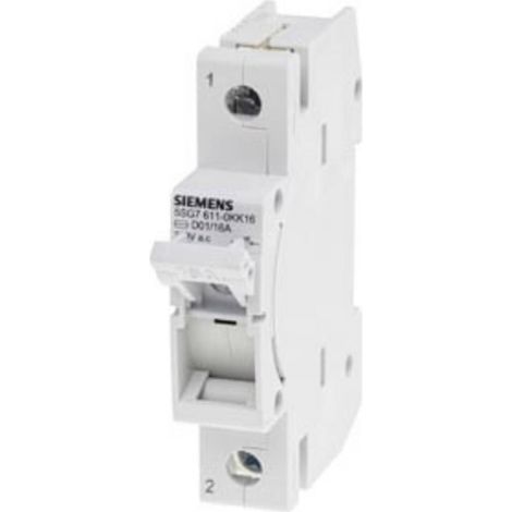 Siemens 5SG76110KK16 Sezionatore a fusibili Misura fusibile = D01 16 A 230 V 1 pz.
