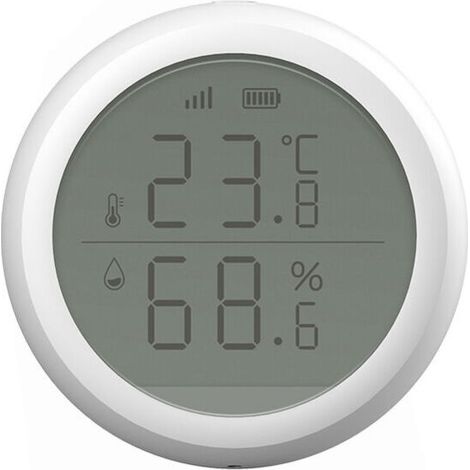 Capt de température sans Fil Tuya WiFi, Thermomètre hygromètre Intelligente pour Maison, Capt D'humidité de la Température sans Fil, Système de scène domotique (1/4)