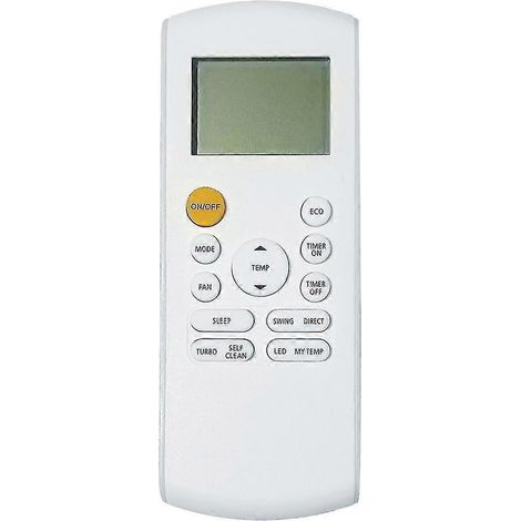 Ersatzfernbedienung für Klimaanlage RG57A7/BGEF RG57A6/BGEFU1 CR166-RG57A6EU-6 RG57B2/BGE RG57/BGE Weiß