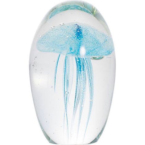 Ornement méduse en cristal 3d, animal marin, presse-papiers, artisanat de collection pour la maison, le salon, le bureau, décoration de bureau, cadeau (1/5)