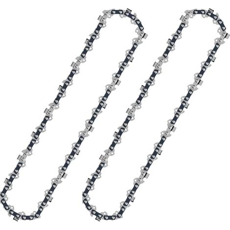 2-Pack 8-Inch Mini Chainsaw Chains for 8-Inch Cordless Portable Electric Chainsaw (1/4)