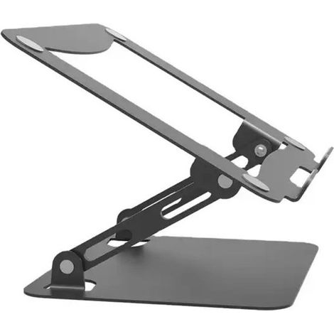 Support pour ordinateur portable réglable en métal, rehausseur ergonomique pour ordinateur 10-15,6 pouces et bureau (1/5)